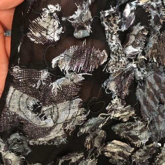 SOLD ON ETSY 💔 Bohemian duster sheer lurex - Picture 7 of 8